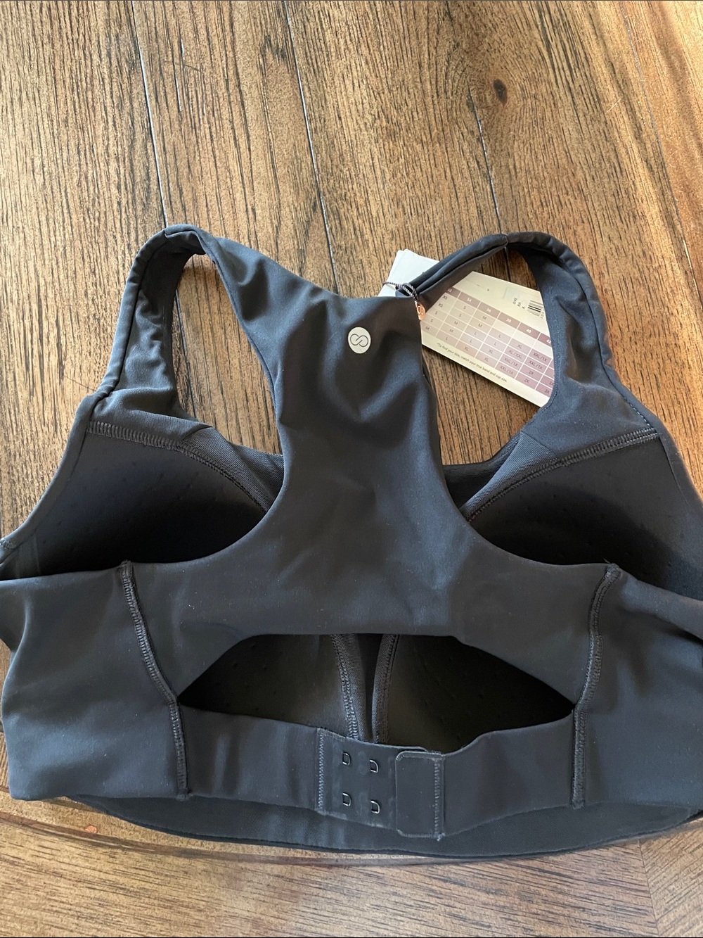 CALIA Powermove Black Racerback Bra - Picture 4 of 5